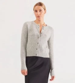 Elka Collective | Mica Knit Cardi | Grey Marle Fashion + Beauty