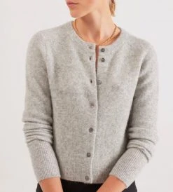 Elka Collective | Mica Knit Cardi | Grey Marle Fashion + Beauty