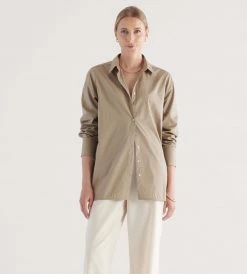 New Arrivals Elka Collective | Scarlet Shirt | Moss