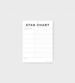 Homewares Father Rabbit Stationery | A4 Star Chart
