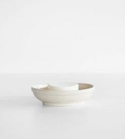 Redecker Oval Ceramic Soap Dish Homewares