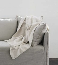 Fog Linen | Blanket | Wash Waffle Natural