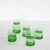 Beldi Wine Glass | Green | Tapered