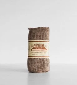 Nutscene Jute Leaf Sacks Homewares