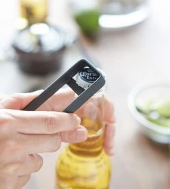 Homewares Yamazaki | Tower Bottle Opener Black