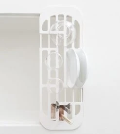 Yamazaki | Tower Sink Drainer Rack White Homewares