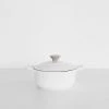 La Cuisine | Round Casserole Pot | White | 20cm Homewares