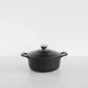 Homewares La Cuisine | Round Casserole Pot | Black | 20cm