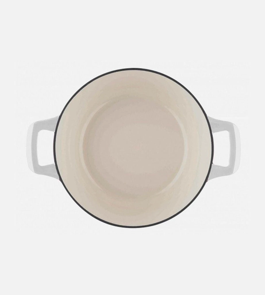 La Cuisine | Round Casserole Pot | White | 20cm Homewares