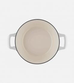 Homewares La Cuisine | Round Casserole Pot | White | 28cm
