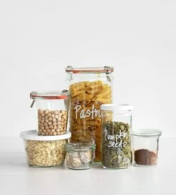 Homewares Weck | Cylinder Jar With Glass Lid
