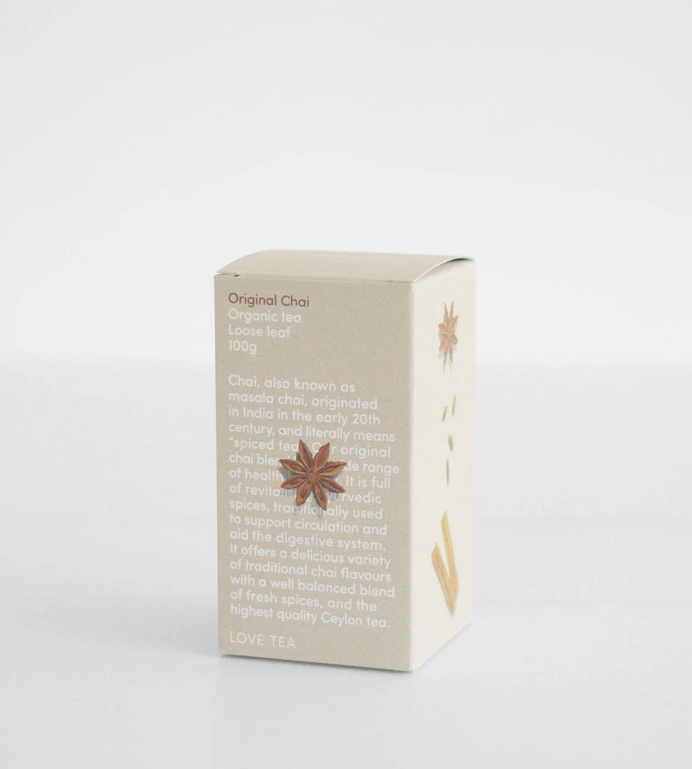 Love Tea | Loose Leaf 100g | Original Chai Homewares
