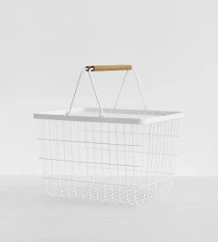Yamazaki | Tosca Laundry Basket White