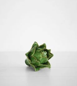 Father Rabbit Living Homewares Ceramic Artichoke | Green