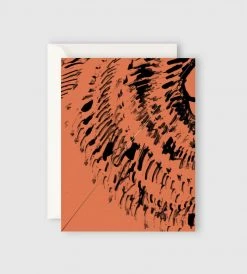 Father Rabbit Stationery | Bird Pattern Terracotta Card Gifting