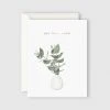 Father Rabbit Stationery | Eucalyptus Get Well Soon Card