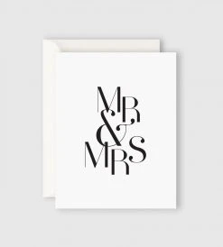 Father Rabbit Stationery | Mr & Mrs Card