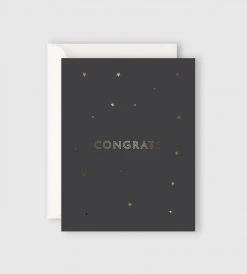 Father Rabbit Stationery | Starry Congrats Card