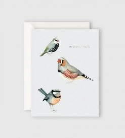 Father Rabbit Stationery | We Are All Here For You Card