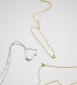 Sophie | Little Letter Necklace | Sterling Silver