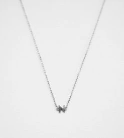 Sophie | Little Letter Necklace | Sterling Silver