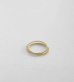 Fashion + Beauty Sophie | Double Twist Band | Gold