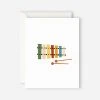 Gifting Father Rabbit Stationery | Xylophone Card