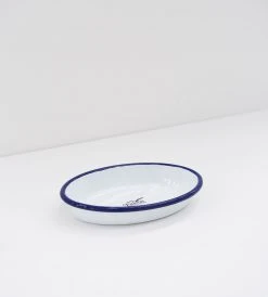 Father Rabbit Enamelware Homewares Traditional Enamel | Oval Pie Dish