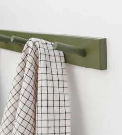 Homewares Father Rabbit Goods | Peg Hooks | Khaki Green