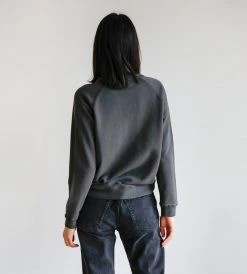 Father Rabbit Limited Father Rabbit | Plain Crew | Aged Charcoal Fashion + Beauty