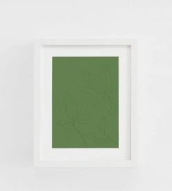 Father Rabbit Limited Father Rabbit | Green Botanic Print