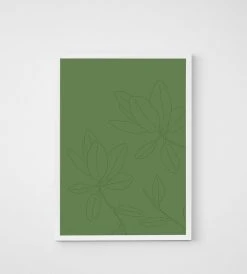 Father Rabbit Limited Father Rabbit | Green Botanic Print