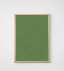 Father Rabbit Limited Father Rabbit | Green Botanic Print