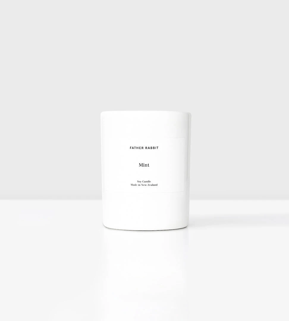 Father Rabbit Goods Father Rabbit | Soy Scented Candle | Mint