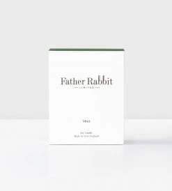 Father Rabbit Goods Father Rabbit | Soy Scented Candle | Mint
