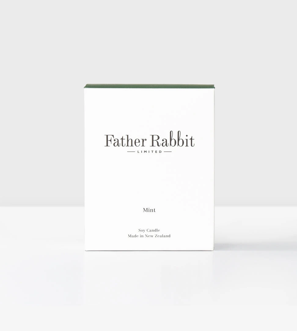 Father Rabbit Goods Father Rabbit | Soy Scented Candle | Mint