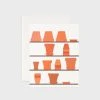 Gifting Father Rabbit Stationery | Empty Pots On Shelves Card