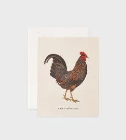 Gifting Father Rabbit Stationery | Rooster Have A Lovely Day Card