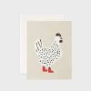 Father Rabbit Stationery | Rooster Red Boots Card Gifting