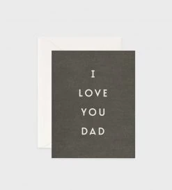 Father Rabbit Stationery | I Love You Dad Card Gifting
