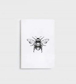 Father Rabbit Stationery Homewares Father Rabbit | Notebook | Bee