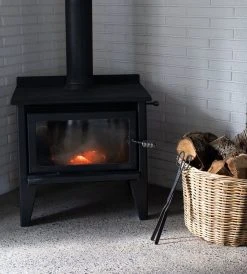 Homewares Pallares Solsona | Hand Forged Firewood Tongs | 48cm