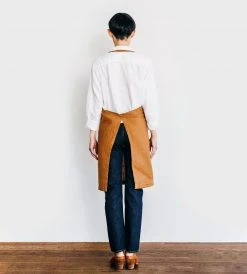 Fog Linen | Daily Apron | Ochre