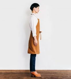 Fog Linen | Daily Apron | Ochre