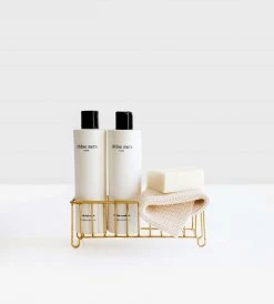 Fog Linen | Slender Brass Wire Basket