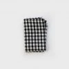 Homewares Fog Linen Tea Towel | Navy White Check