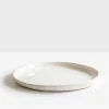 Father Rabbit Dining Franco Rustic White Serving Plate Homewares