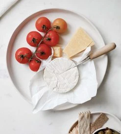 Father Rabbit Dining Franco Rustic White Serving Plate Homewares