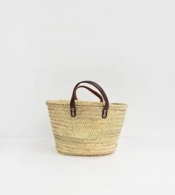 Epicure Trading The Orleanais | French Market Basket With Flat Handle | Extra Small