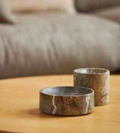 Citta Marble Dish | Forest Green